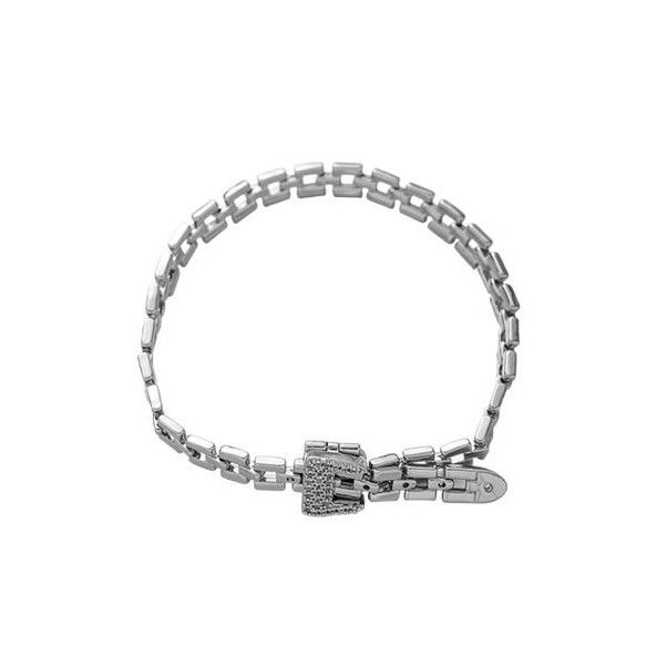 Bracciale a catena con fibbia regolabile per cintura da donna, in rame placcato oro con zirconi micro-pavé_voghion.com