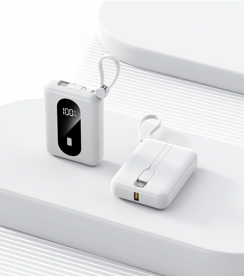 22.5W Super Fast Charging 10000mAh Large Capacity Portable Power Bank Suitable For Airplanes And High-Speed Trains_voghion.com