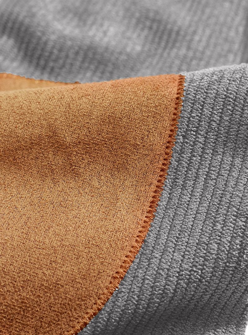Cord-Poloshirt für Herren – Streetwear-Sweatshirt zum Knöpfen in Grau, Schwarz und mehr Herrenbekleidung_voghion.com