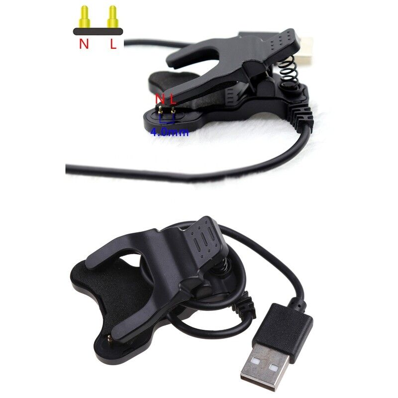 for Smart Watch Charger Universal USB Charging Cable 3 Pin 3/4/7mm Clip For TW64_voghion.com