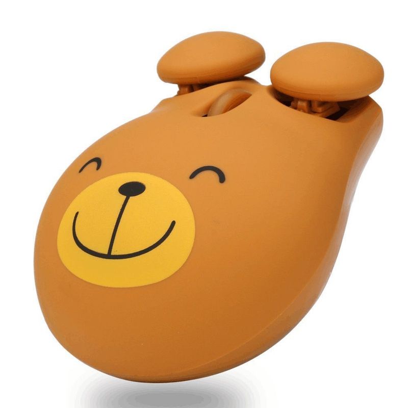 Digitex Digitex Cartoon Creative Girl Cute Bear Wired USB Optical Mouse_voghion.com