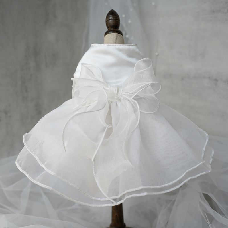Supplies Small Dog Wedding Dress Pet Clothes_voghion.com