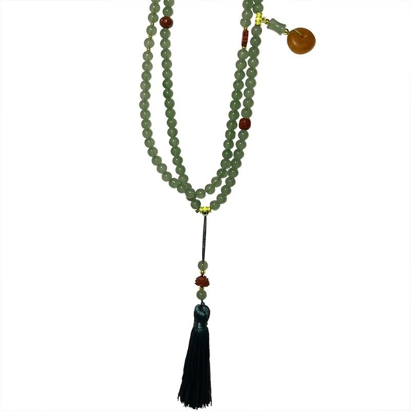 Multiple Wearing Methods, Long Beaded Necklaces, 2024 New Chinese Style, High-end, Diagonal Cross Sweater Chain_voghion.com