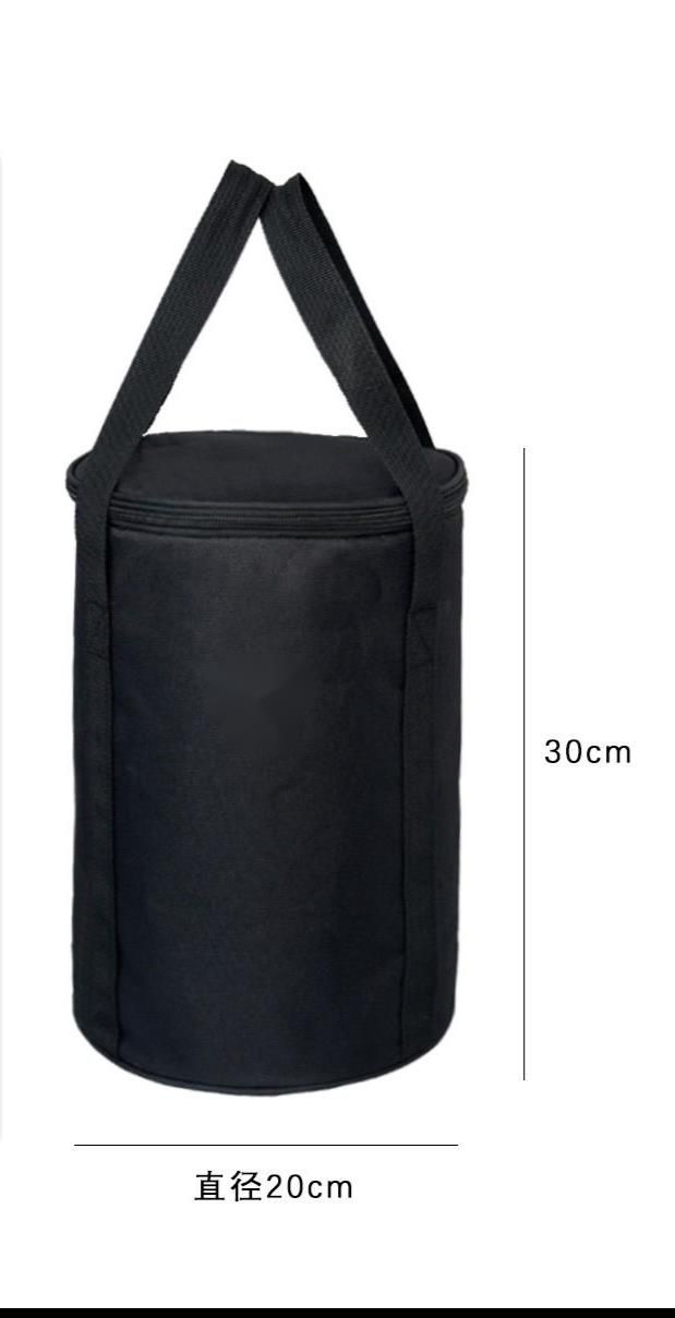 Eimer Handheld Runde Lunchbox Handtasche Wein Outdoor Getränke Lampe Tee-Set Aufbewahrungstasche_voghion.com
