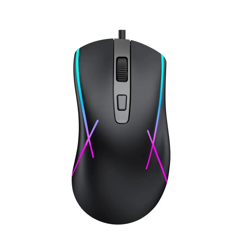 X1 private wired esports game RGB glowing computer peripheral business office mouse_voghion.com
