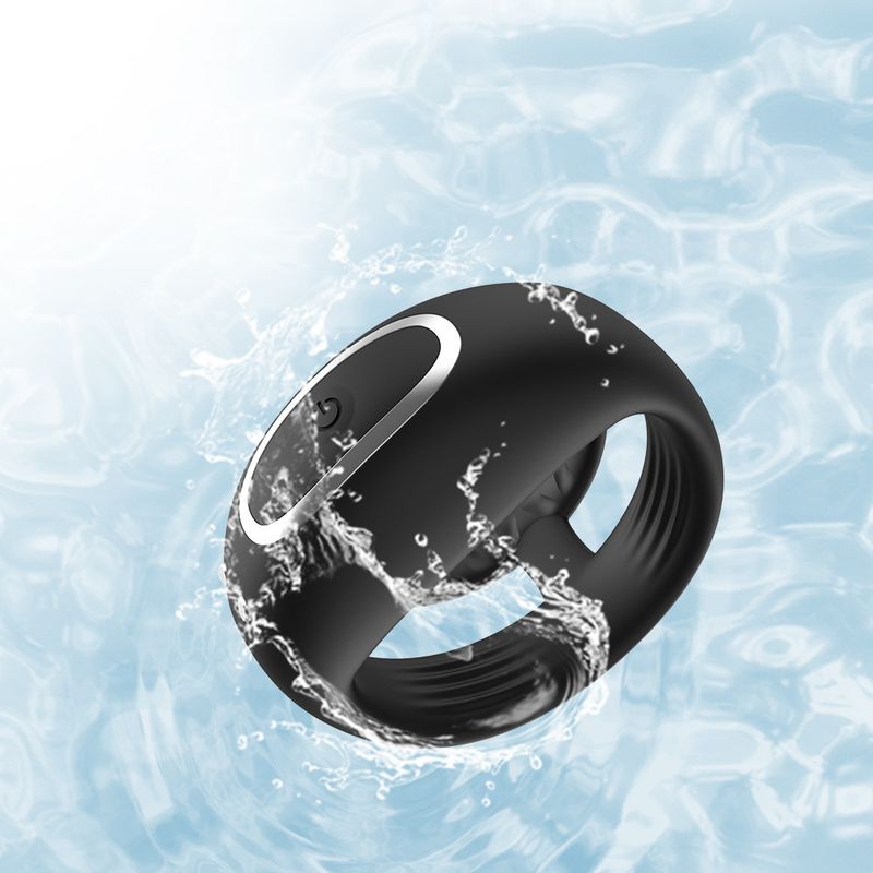 Willis Delayed Vibration Lock Sperm Silicone Delay Anello di bloccaggio regolabile Giocattoli sessuali per adulti_voghion.com