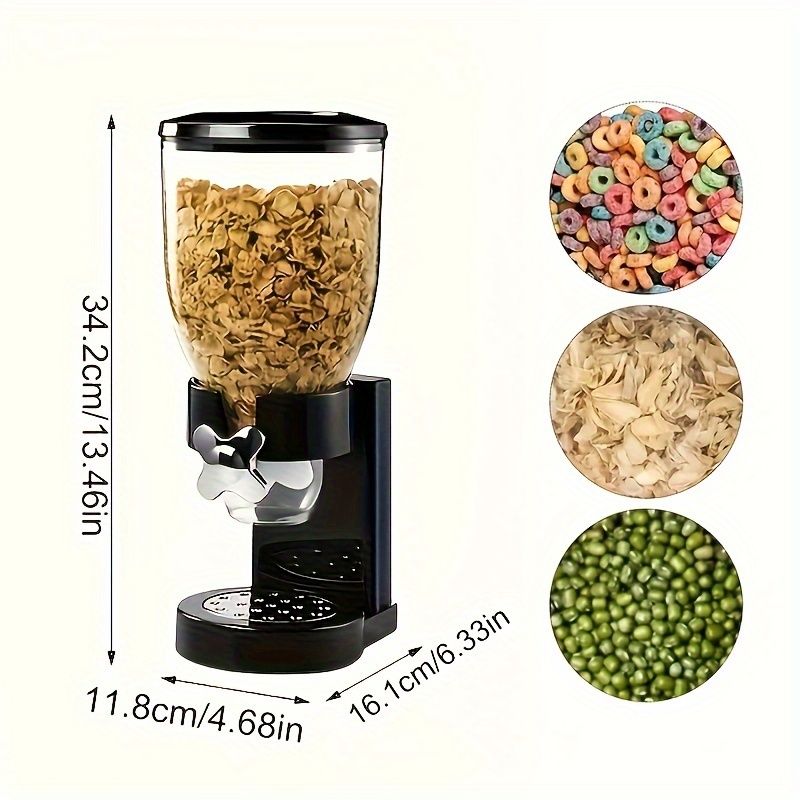 PANCERKA Dual Control Grain Dispenser: Large Capacity, Easy To Use, Suitable For Christmas, Halloween, Easter, Hanukkah, Thanksgiving_voghion.com