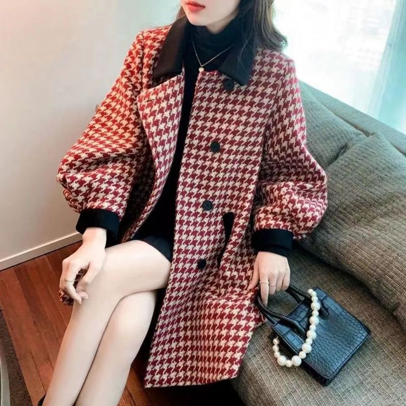 Women's Clothing Women's Clothing 2023 New Mid-Length Wool Coat Thickened Woolen Jacket Women's Winter Wear High-End Small Stature_voghion.com