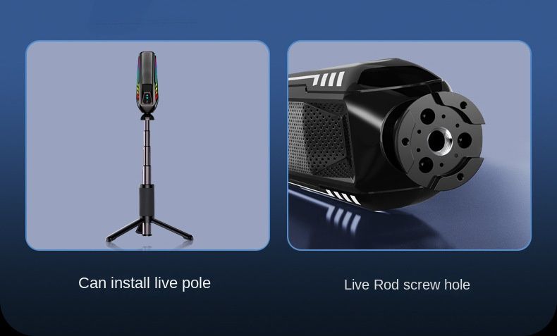 Professional Gaming/Streaming/Recording/Karaoke Desktop Microphone - HD Sound, RGB Lighting, One-Touch Mute, USB Plug and Play_voghion.com
