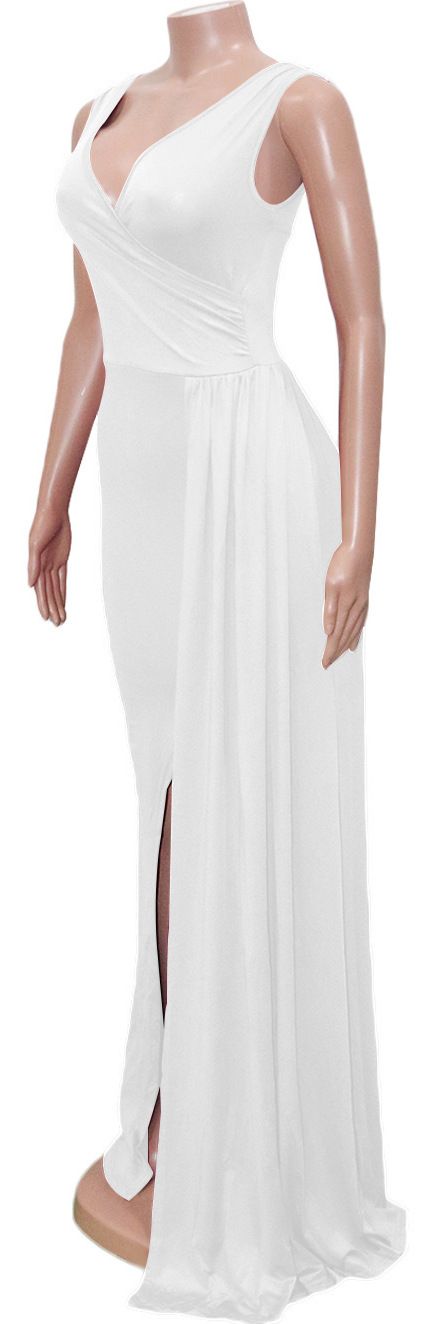 Women's Clothing Ball Gown Evening Dress Elegant Sexy Floor Length Dress Female_voghion.com