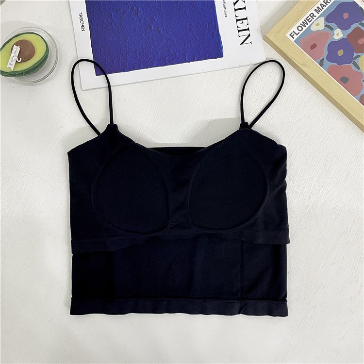 Completo intimo autunnale Beauty Back Khaki con spalline sottili_voghion.com