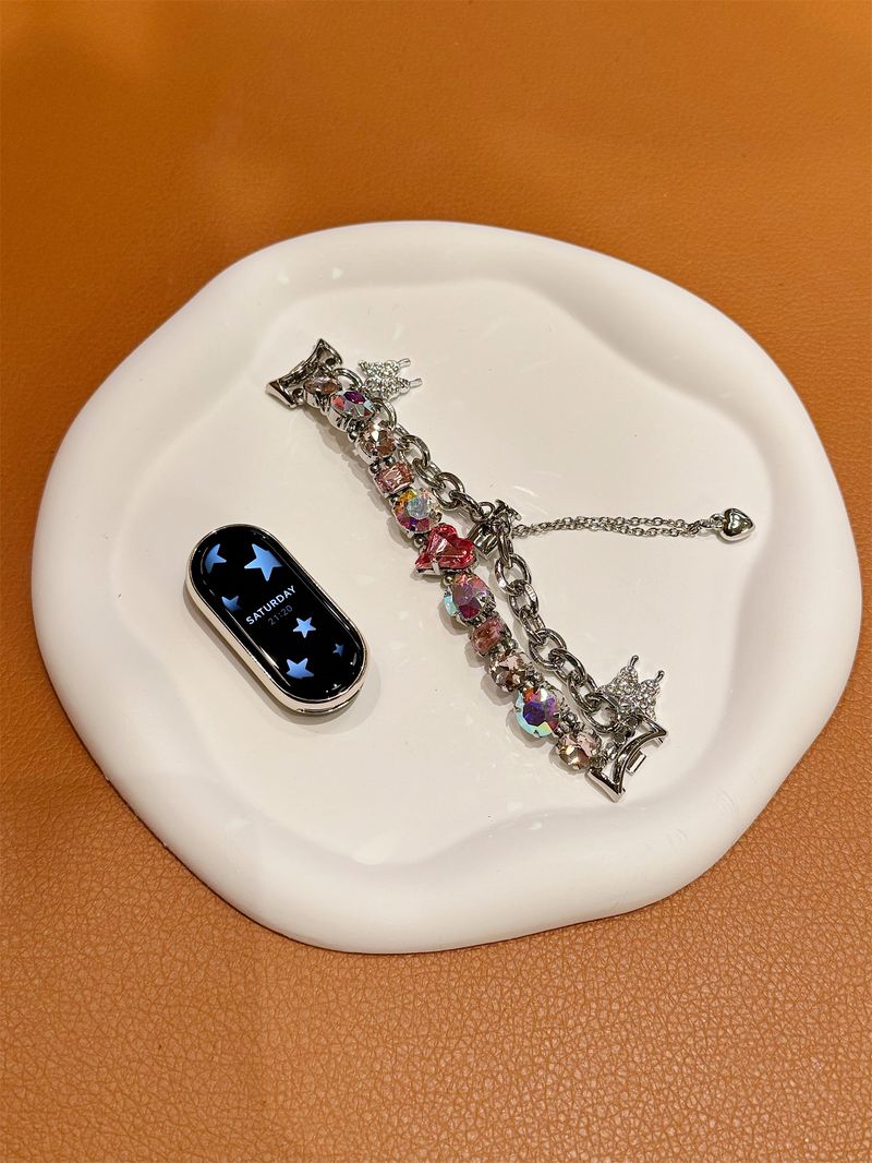 Uhrenarmband für Xiaomi Band 8 7 8Pro 7Pro 6 5 4 3 Edelsteine Temperament Armband Uhrenarmband_voghion.com