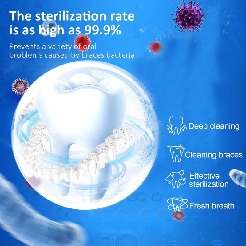 Fogszabályozási hab gyönyörű Cleaner Tooth Sleeve hab Cleaner Tooth Sleeve Folteltávolító Tisztító ápolás_voghion.com