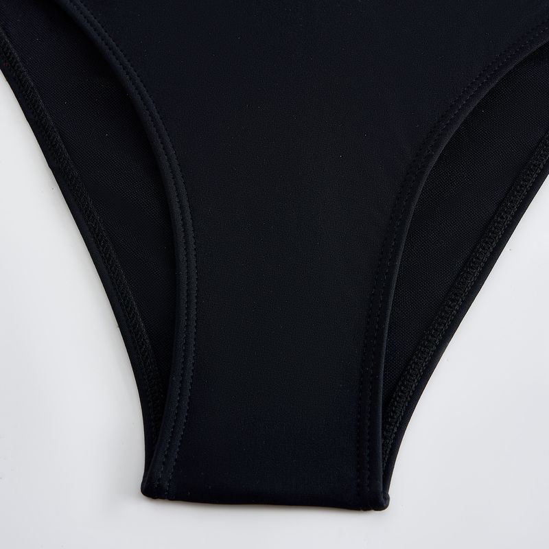 Maillot de bain trois pièces pour femme, nouvelle collection, sexy, décolleté en V, jupe portefeuille en mousseline de soie_voghion.com