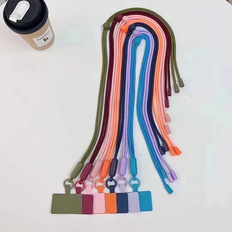 Tracolla di nuovo stile, collo a tracolla, chiave del cellulare alla moda, etichetta appesa, corda regolabile per evitare perdite_voghion.com