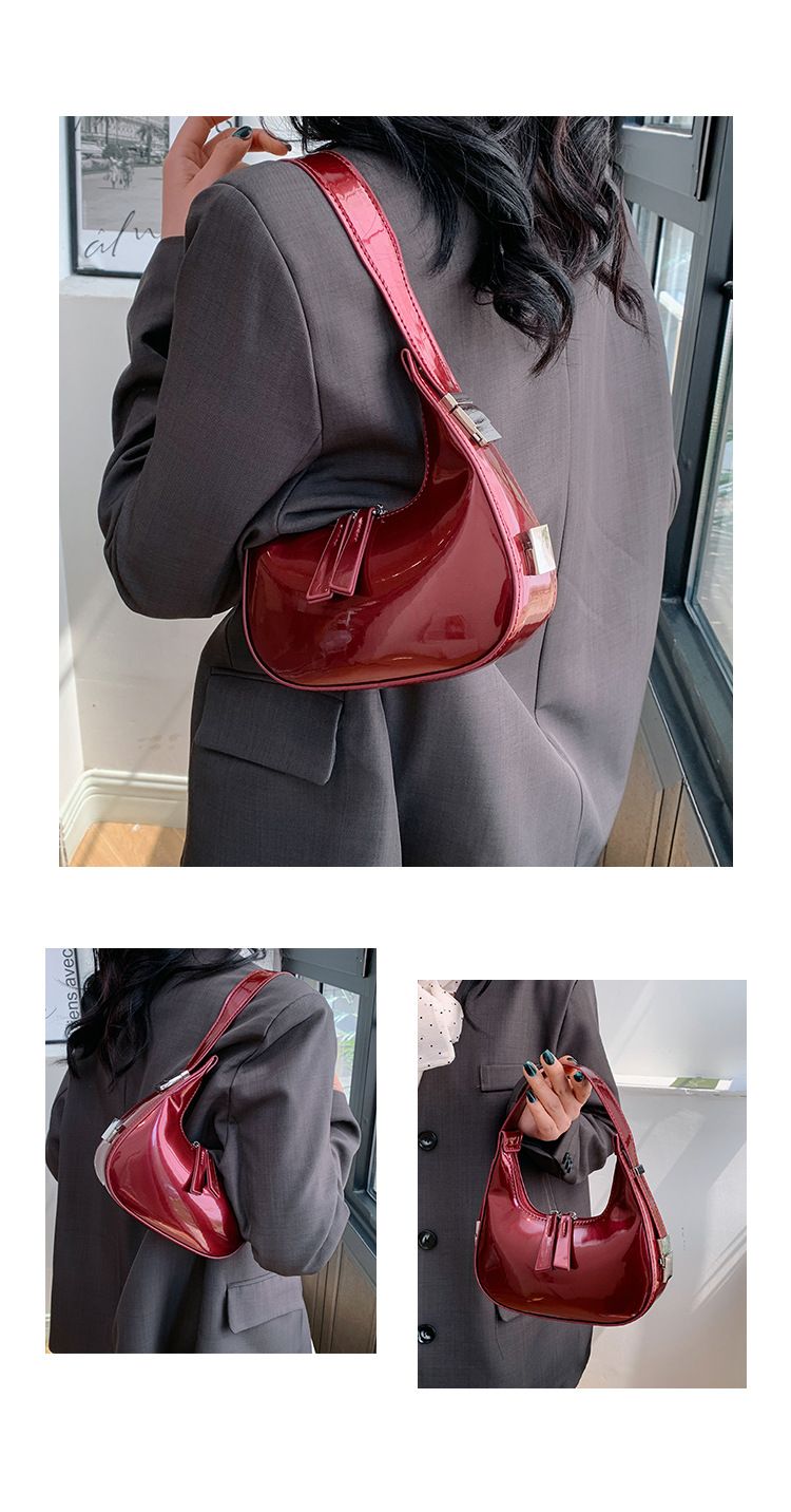 2024 New Handheld Crescent for Women's Summer Luxury, Versatile Underarm B, Fashionable and Casual Commuter Shoulder_voghion.com