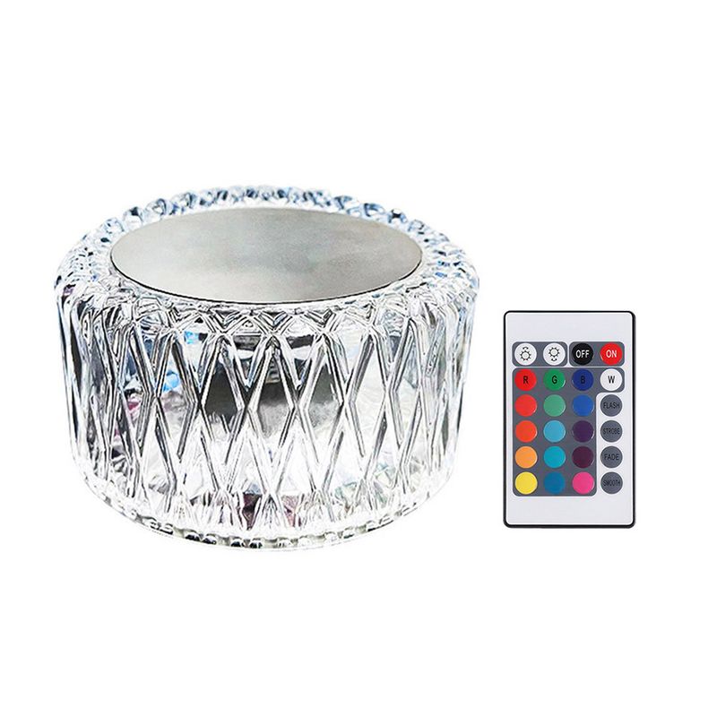 Renkli Kristal Yaratıcı Kısılabilir Şarj Dokunmatik Çubuk Atmosfer Işığı Yatak Odası Başlığı Gece Lambası Masa Lambası_voghion.com