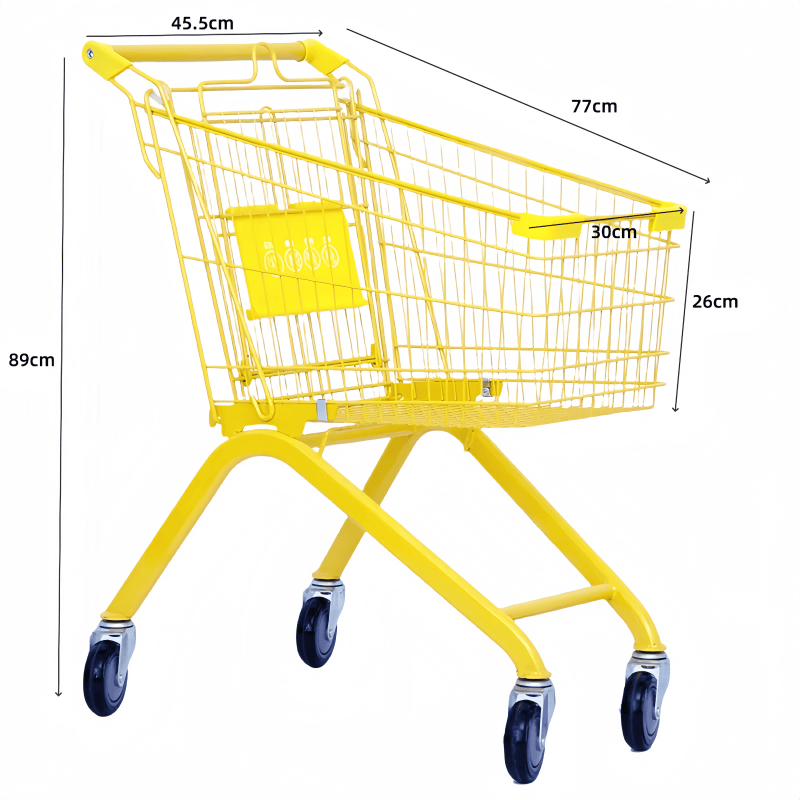 Snack Occupato Carrello della spesa a doppio strato Minimarket Supermercato Centro commerciale Bambini Hancart Yiming Stesso stile_voghion.com