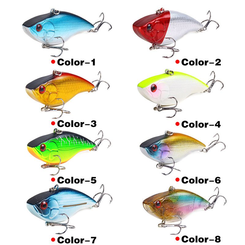Lure Bait Vib 18,8 g/7 cm dolga simulacija metanja plastična ribja vaba trda vaba sladkovodna ribolovna oprema izdelki_voghion.com
