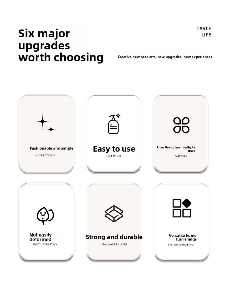 Cartoon Personalized Holder Home Use Light Luxury High-end Jar Creative Dental Floss Cotton Swab Toothpick Box_voghion.com