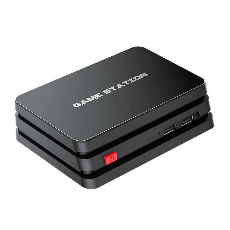 M8 PLUS TV Set Top Box Game Console HDMI Game Quad Controller 10000 Emulator 2.4G Wireless_voghion.com