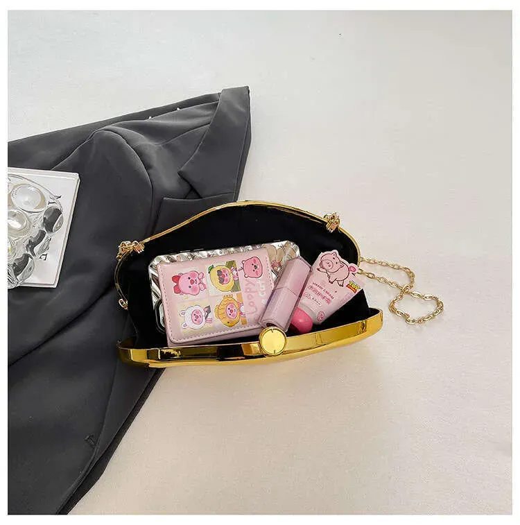 Borsa a tracolla a forma di meteorite, da sera, in acrilico, da donna_voghion.com