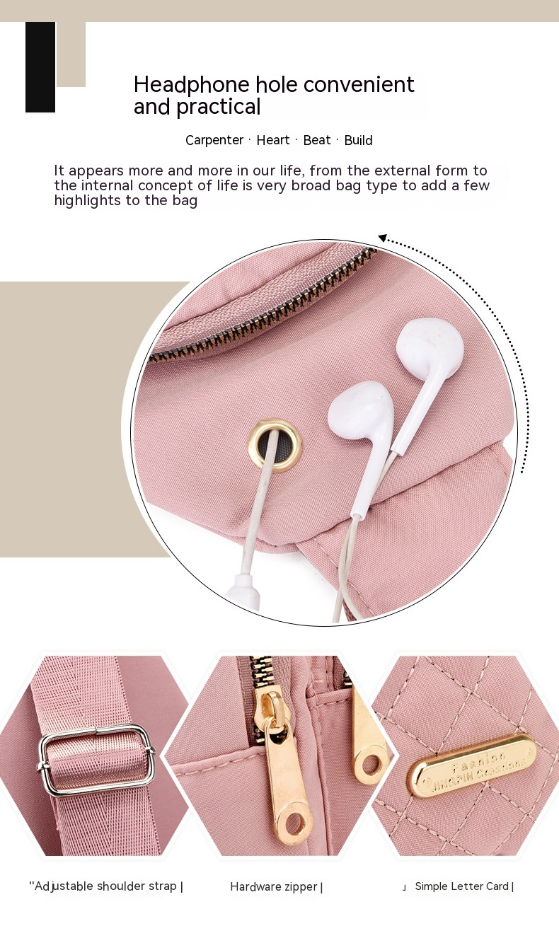 Sac de poitrine rétro minimaliste, nouveau fil brodé multicouche, sac à dos de poitrine de grande capacité, sac à bandoulière de loisirs en plein air pour hommes et femmes_voghion.com