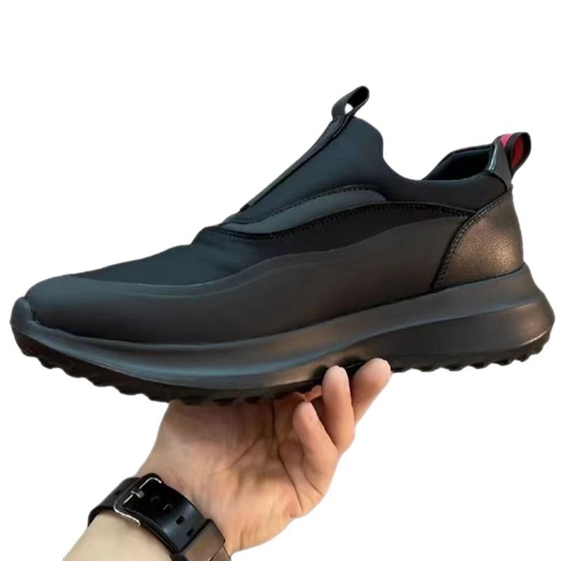 Unbeatable Quality Men's Spring New Korean Edition Casual Running Lightweight, Breathable, Soft Soled, One Step Thick Soled Sports Shoes_voghion.com