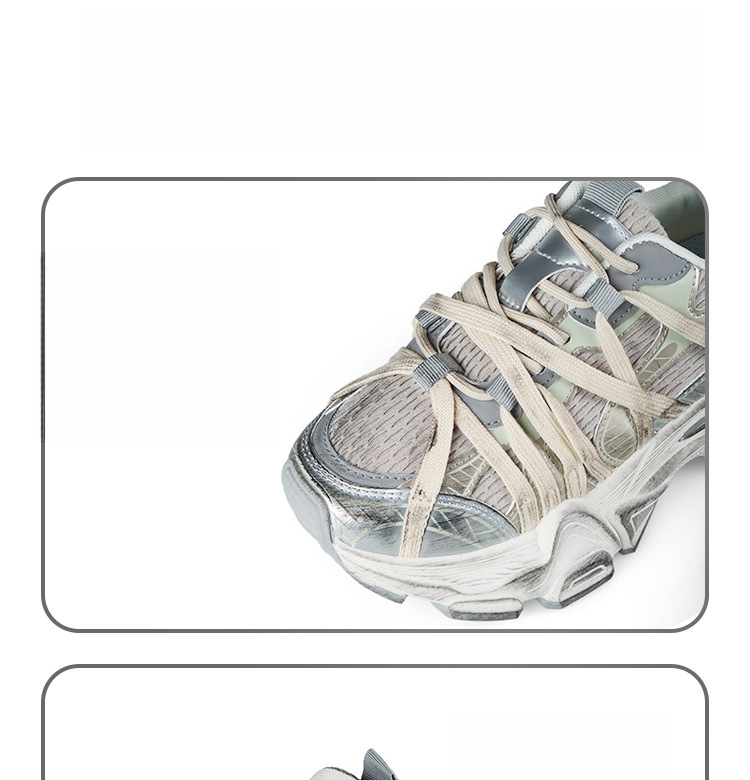 Platform Increase Women 2025 Spring And Summer New Mesh Fashion Sneakers_voghion.com