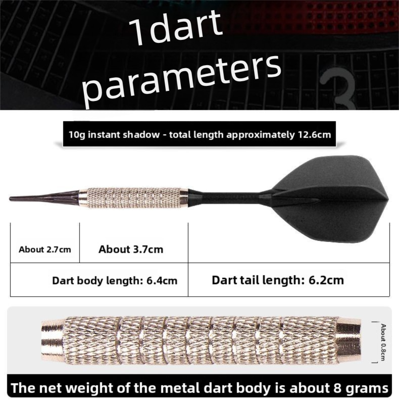 Jianliwang Elektronisch Dartbord Set Voor Thuis Binnen Kantoor Professioneel Zacht Dartdoelbord Geavanceerde Darts_voghion.com