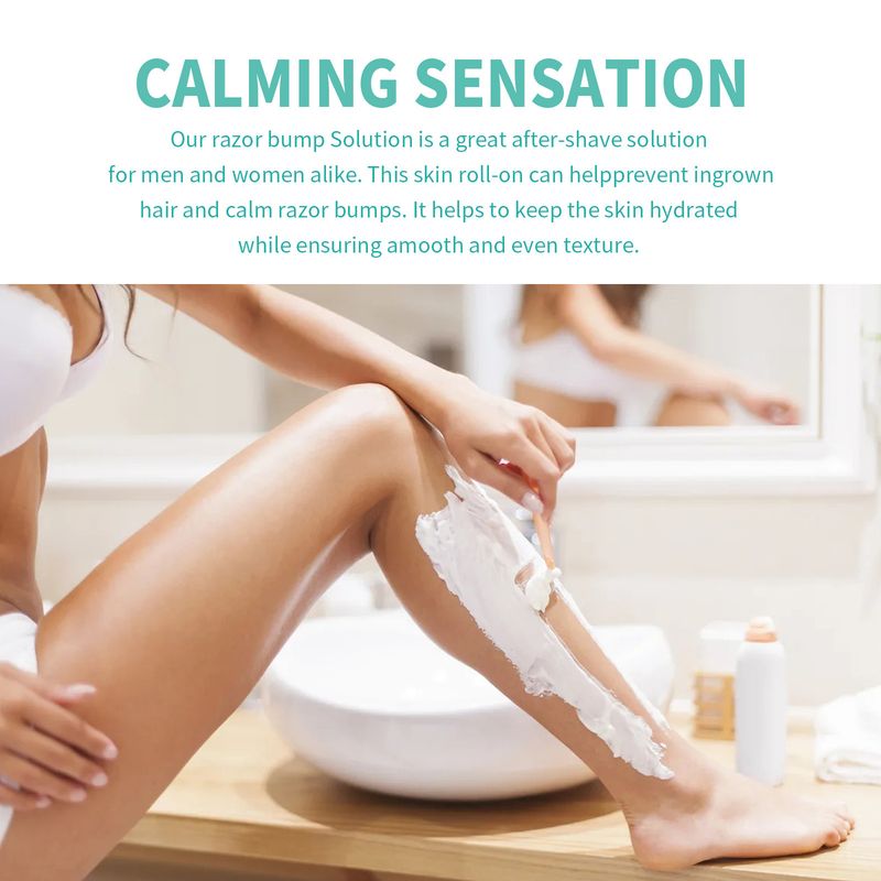 EELHOE shaving lump ball to repair skin pimples and prevent hair from growing inward essence_voghion.com