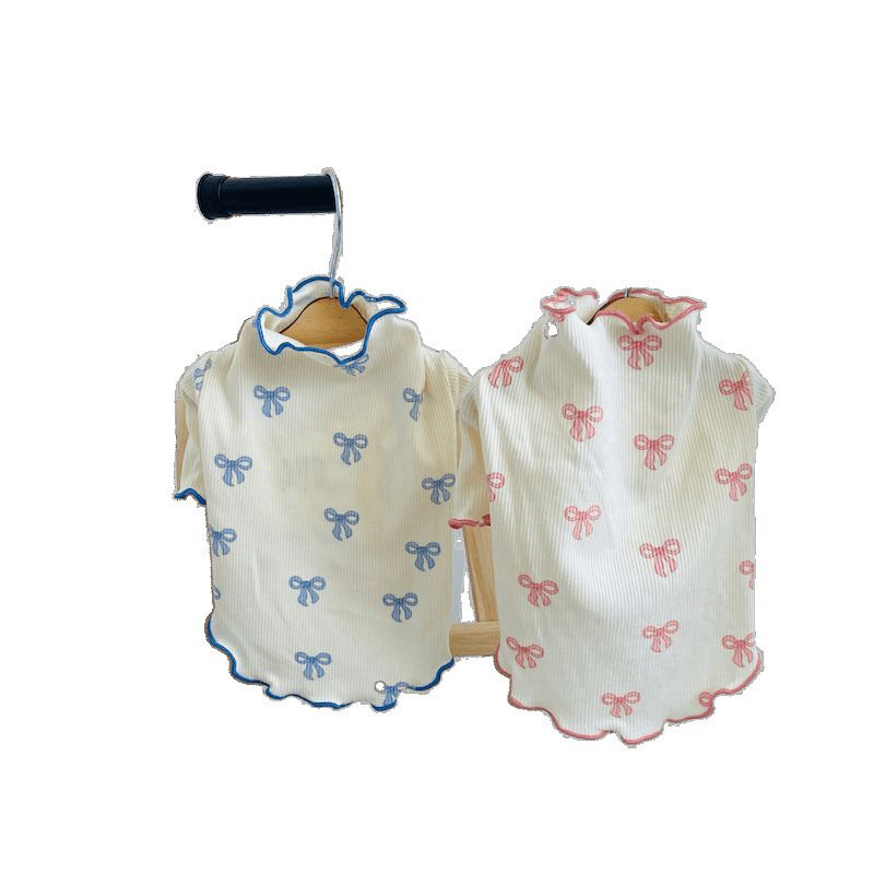 Ice Silk Atmungsaktive Dünne Basis Hemd Katze Frühling Herbst Sommer Nette Kleine Hund Haustier Welpen Weste_voghion.com