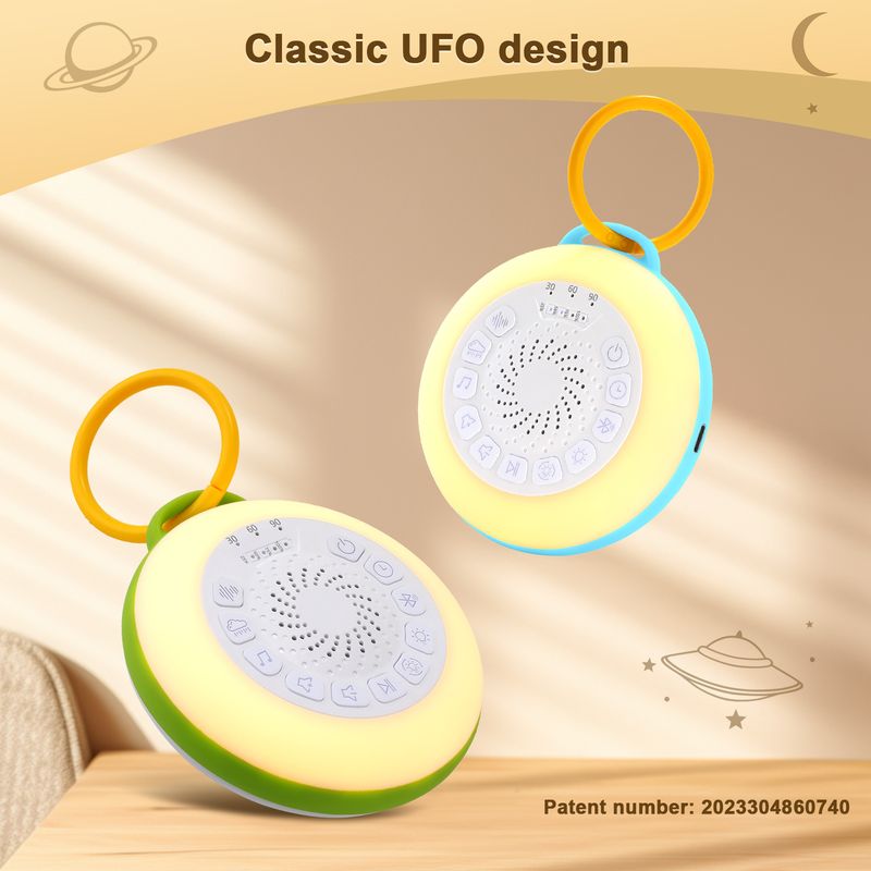 White Noise Machine Bluetooth Soothing Baby Music Bluetooth Speaker Sleep Aid Sleep Instrument Soothing Sleep Artifact_voghion.com