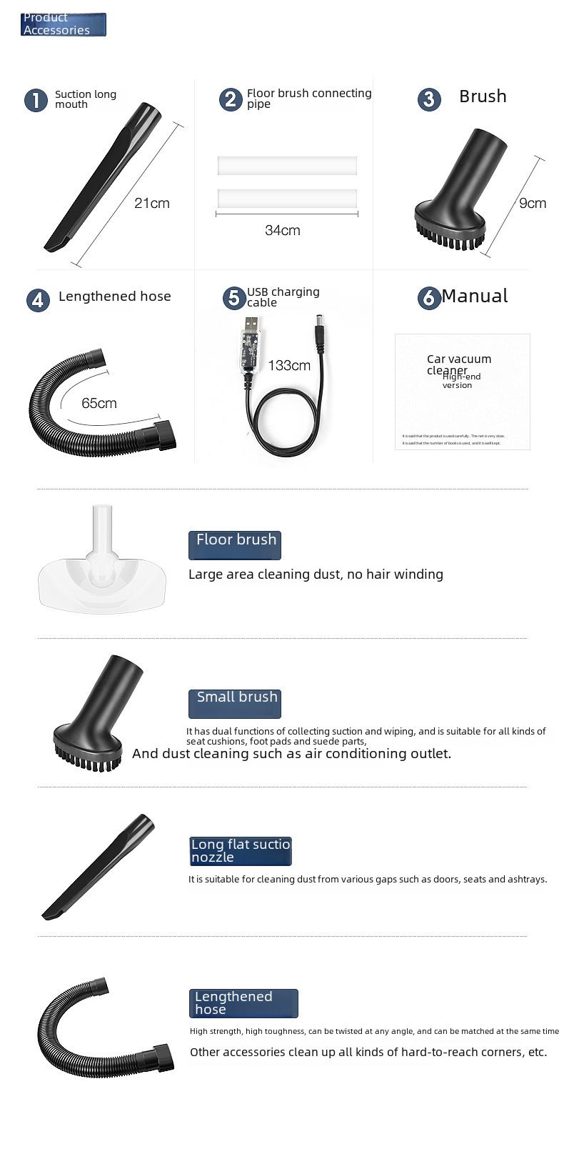 New cross-border wireless handheld vacuum cleaner household small car dual-use vacuum cleaner car vacuum cleaner_voghion.com