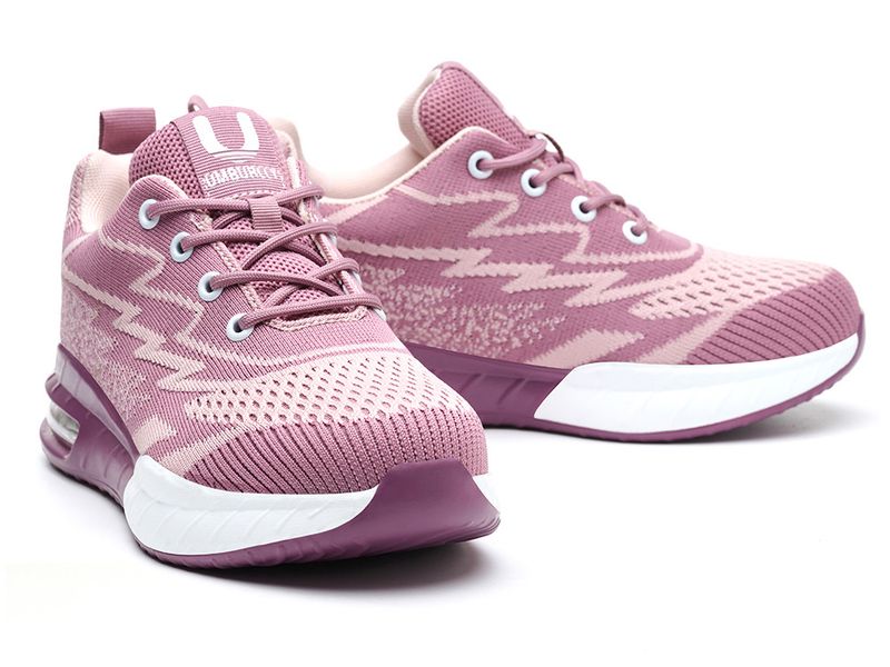 Scarpe antinfortunistiche leggere da lavoro, da donna, con punta in acciaio, anti-perforazione e anti-sfondamento, per cantieri edili._voghion.com