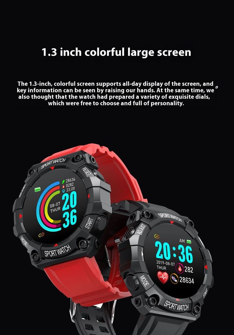 Space Man New Round Smart Large Color Screen For Primary And Secondary School Students Sports Step Counting Bluetooth_voghion.com