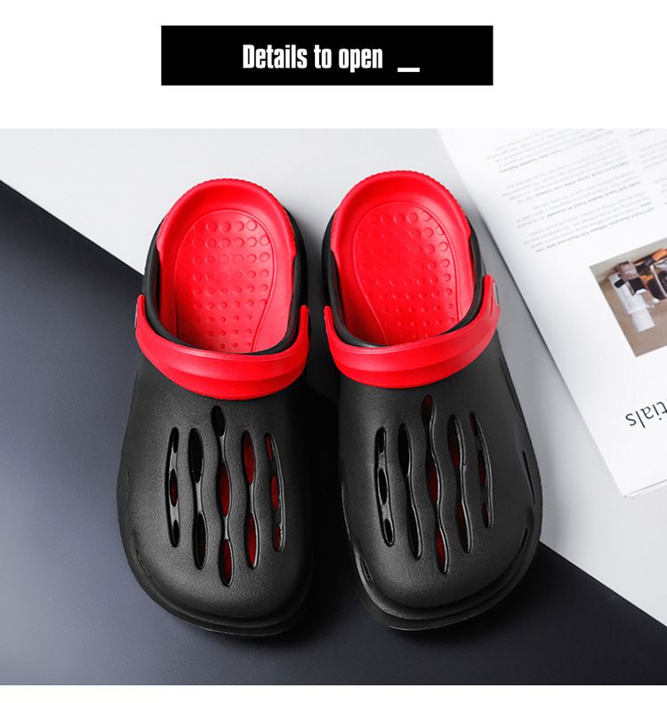 Sommer-Clogs für Herren – rutschfeste Sandalen mit weicher Sohle für Outdoor und Freizeit_voghion.com