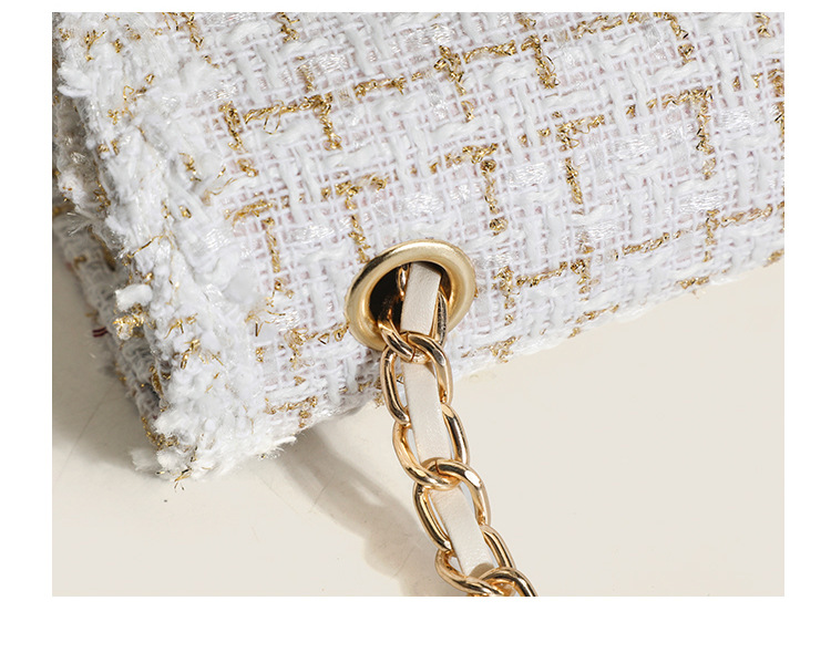 Niche design women's underarm bag small style chain bag high end shoulder crossbody small square bag_voghion.com