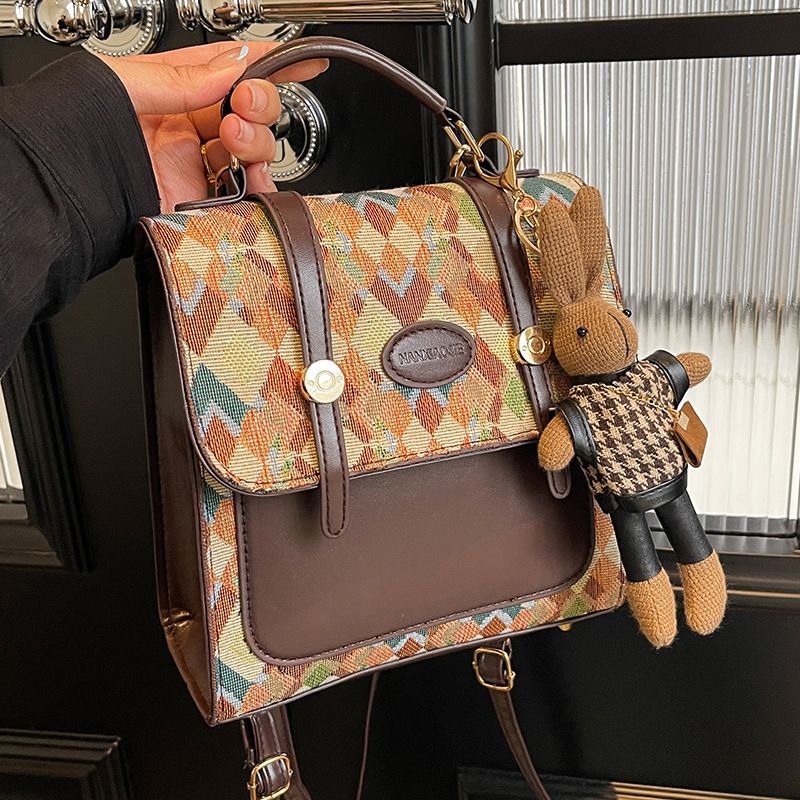 High-end Niche Backpack For Women, New Crossbody Bag, Stylish Versatile Fashionable Shoulder Handbag_voghion.com