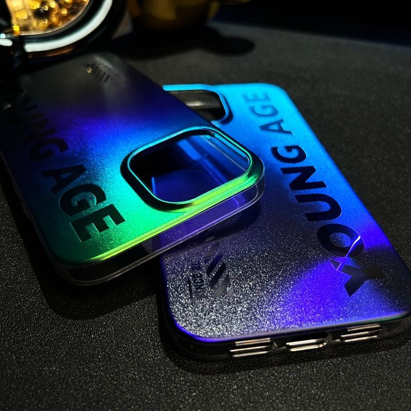 Trendy Laser Aurora telefoonhoesje_voghion.com