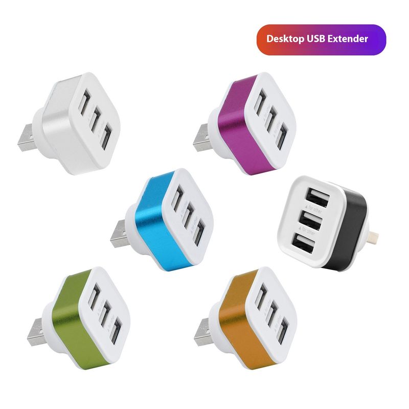 Muziekfestival Hot selling 2.0HUB-extender, 3-poorts uitbreiding USB-oplaadsplitter, USBHUB-hub_voghion.com