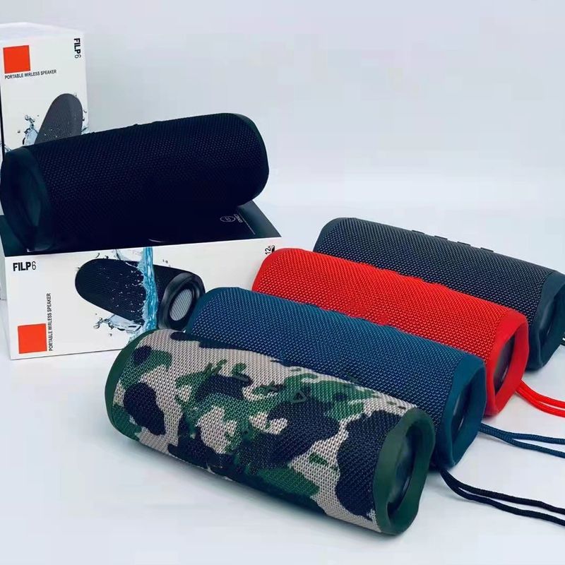 Flip6 Bluetooth musique kaléidoscope, mini haut-parleur portable extérieur sans fil, basse_voghion.com