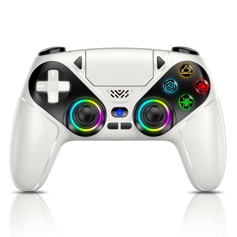 Controller für PS5/Playstion 5 Pro/Slim/PC-Konsole Wireless Gamepad Game Joystick RGB-Leuchten Turbo Touchpad Hall Trigger_voghion.com
