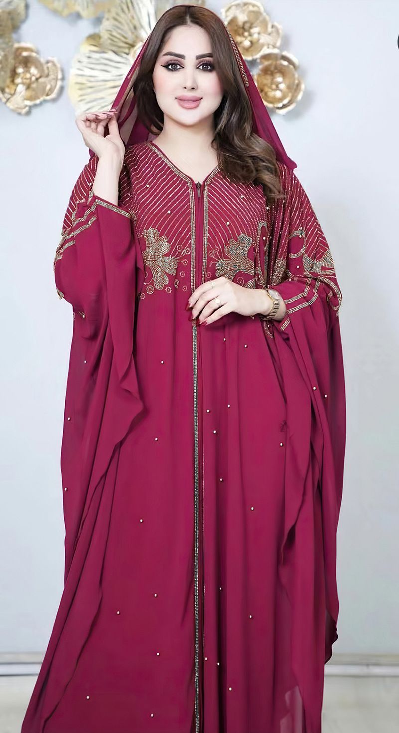 Női ruházat Plus Size női ruházat muszlim forró gyémánt körömgyöngy sifon kendő fejkendő ruha_voghion.com