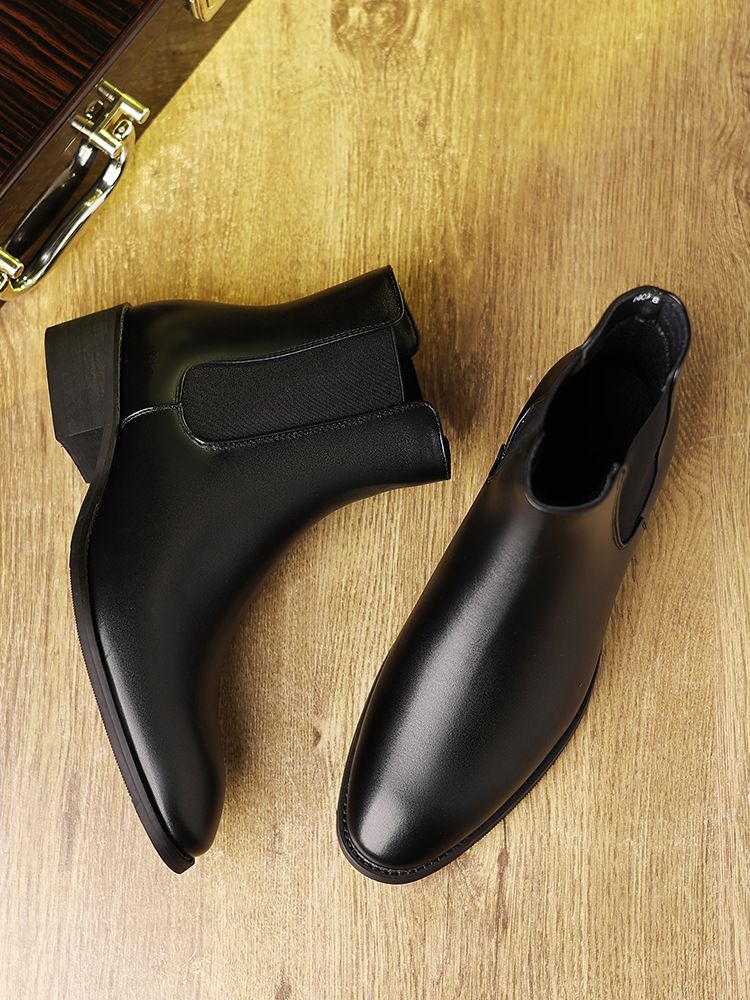 Herren Freizeitstiefel Bequeme Oxfords Stiefeletten für Herren_voghion.com