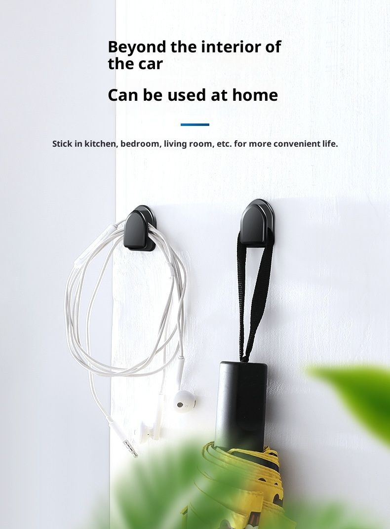 Small Deng Small Deng Komfort Unsichtbarer kleiner Auto-Handyhalter Innenraumzubehör Versteckter Klebehaken_voghion.com