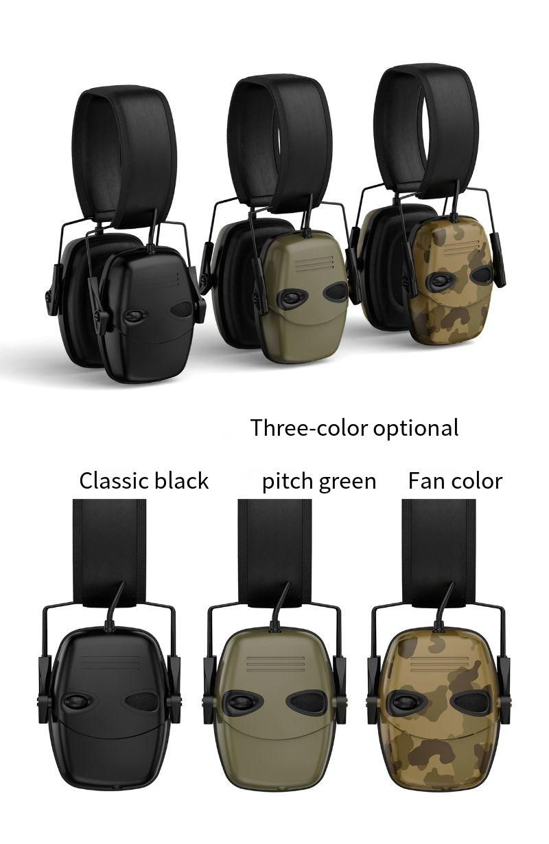 Bluetooth-Kopfhörer mit Geräuschunterdrückung für Outdoor-Schießen, am Kopf montiert, schützende Ohrenschützer, CS, Militär, Enthusiasten, Ziel_voghion.com