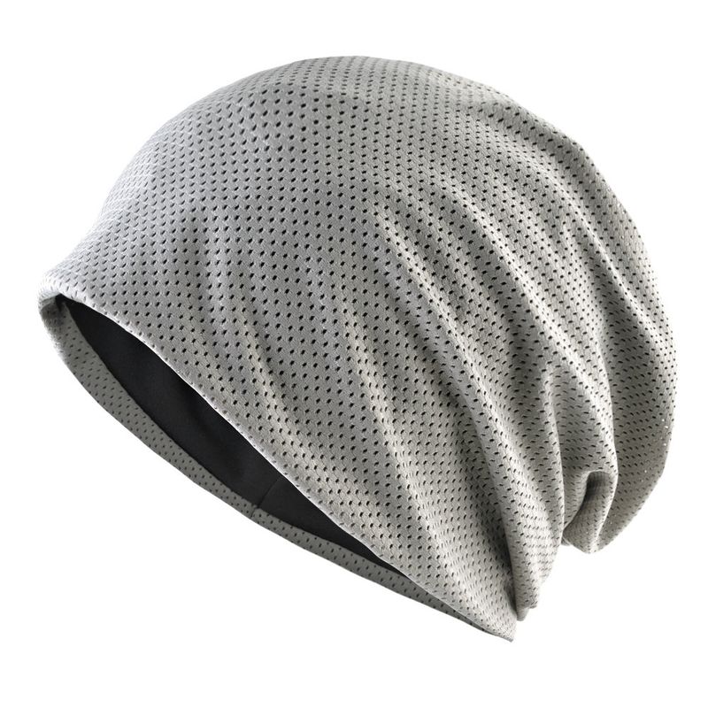 Gorro fino de verano para correr, deportivo, unisex, para primavera y fitness_voghion.com