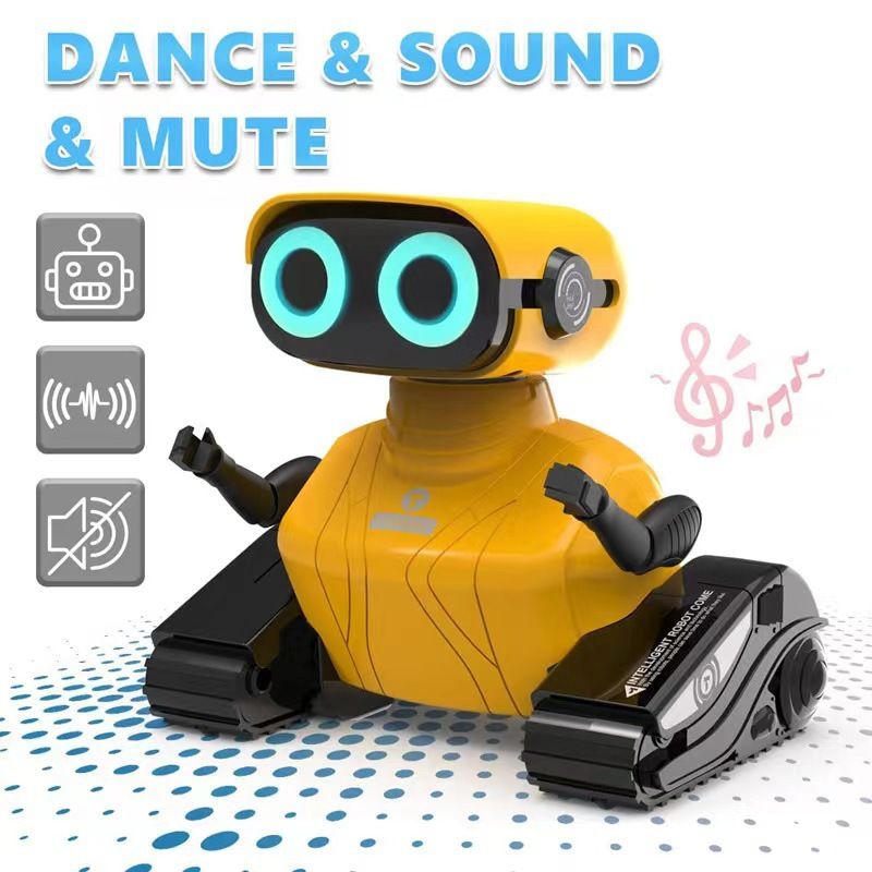 Cross Border Remote Control Robot Toy Light Concert Dance Electric Car Children's Intelligent Robot Toy Gift_voghion.com