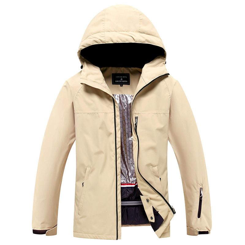 Traje de esquí y snowboard para hombre y mujer, color blanco, para invierno, para exteriores, para parejas_voghion.com